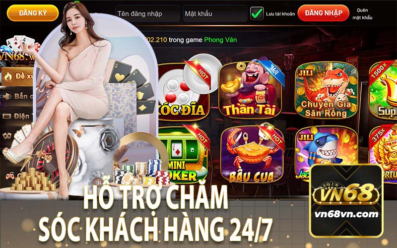 Hỗ Trợ Chăm Sóc Khách Hàng 24/7 