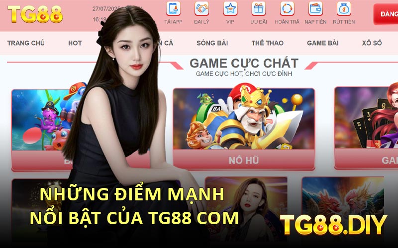 Những Điểm Mạnh Nổi Bật Của TG88 Com